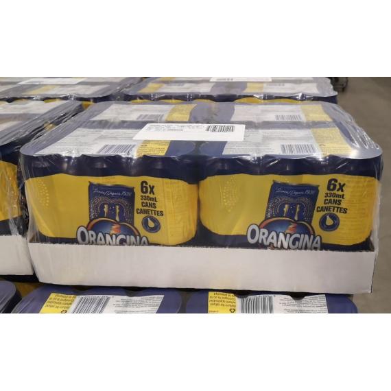 Orangina Sparkling Citrus Beverage 24-count (6 x 4 x 330 ml)