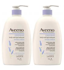 Aveeno - Nettoyant pour le corps apaise-stress 2 x 975 ml