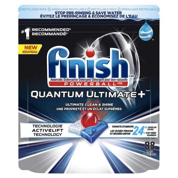 Finish Quantum Ultimate Plus Dishwasher Detergent Pack of 88 tablets