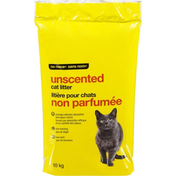 NO NAME Unscented Cat Litter 10 kg
