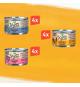 PURINA - Beyond Grain Free Pâté, Natural Wet Cat Food Variety Pack of 12 Cans, 1.02 kg