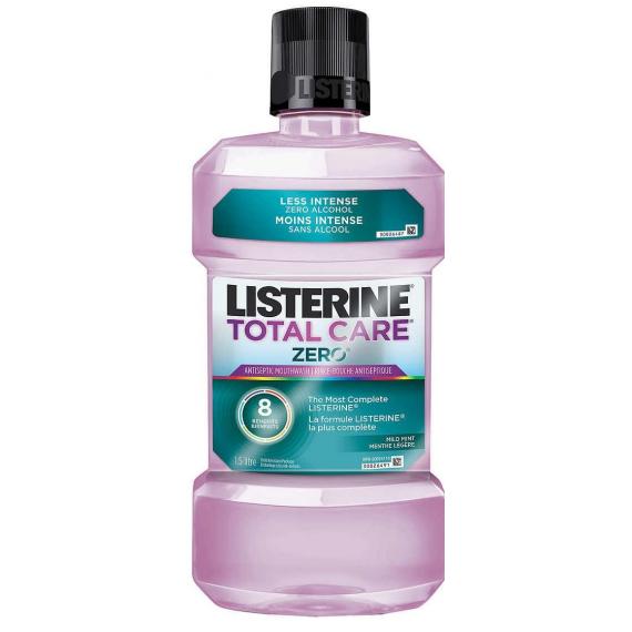 Listerine Total Care Zero Mouthwash 1.5 L