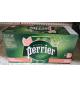 PERRIER Eau de source naturelle gazéifiée au pamplemousse 10x250 ml