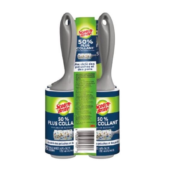 3M Scotch-Brite lint rollers 5 × 95 sheets per roller