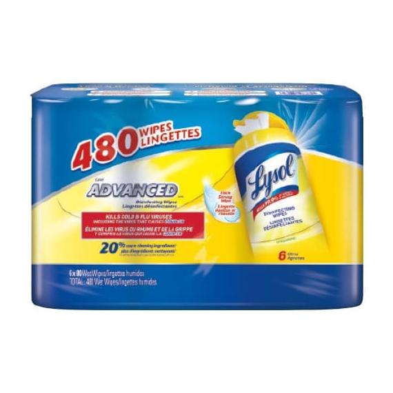 Lysol Advanced Disinfecting Wipes 80-count