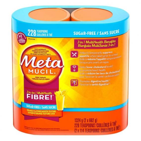 Metamucil Fibre Powder 2 × 662 g