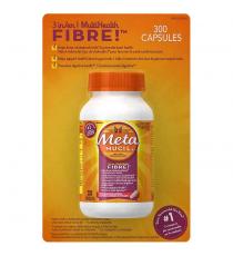 Metamucil - Fibres de psyllium de source naturelle à 100% 300 Capsules