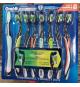Oral-B, Brosses à Dents, Nettoyage Maximal, souple, Paquet de 8