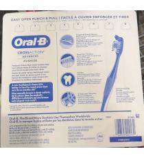 Oral-B, Brosses à Dents, Nettoyage Maximal, souple, Paquet de 8