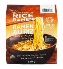 Lotus Foods - Brun Et Millet biologique Ramen Au Riz 850 g
