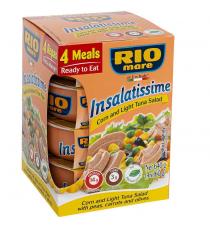 Rio Mare Insalatissime - Salade de maïs et de thon pâle 4 × 160 g