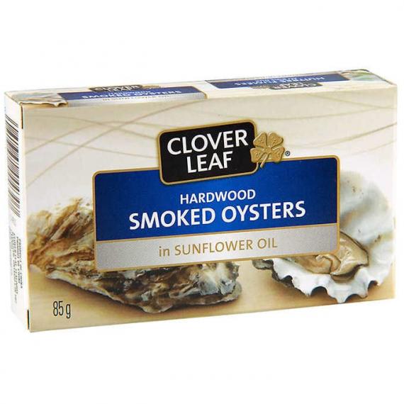 Clover Leaf Hardwood Smoked Oysters 8 × 85 g
