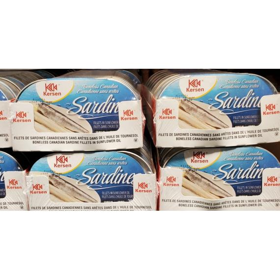 Kersen - Filets de Sardines 8x200 g