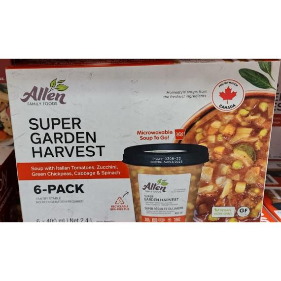 Allen Family Food - Super récolte du jardin 6x400 ml