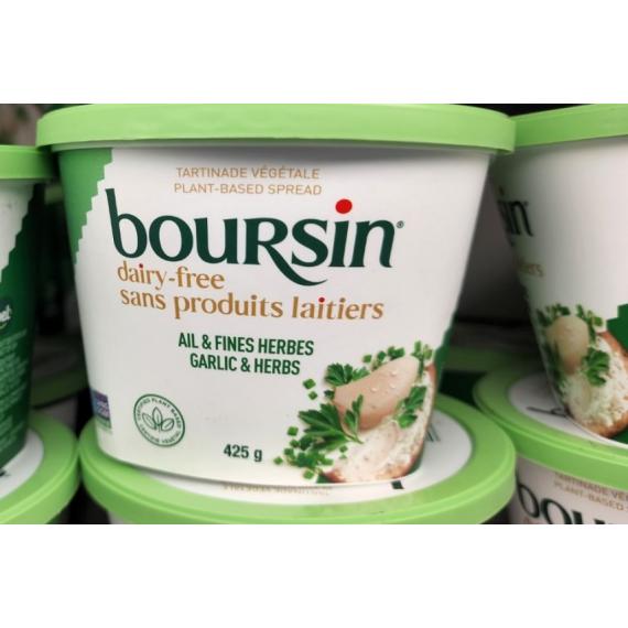 Boursin Dairy Free Herb & Garlic 425 g