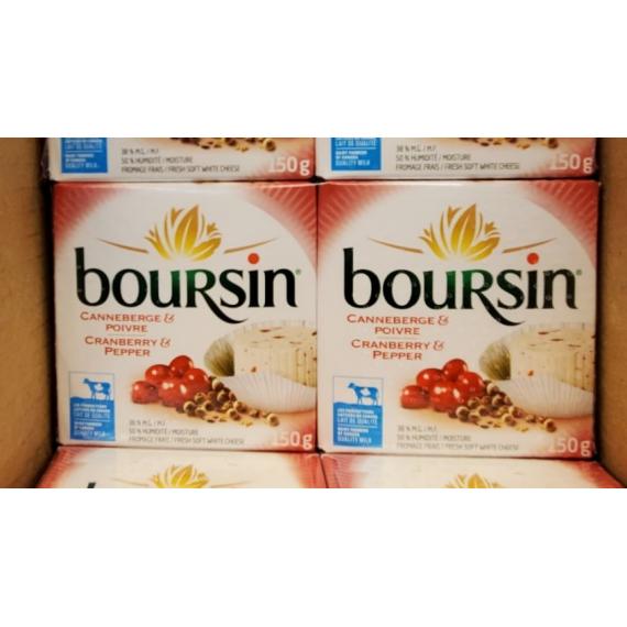 Boursin Cranberry & Pepper 2 x 150 g