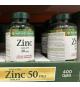 Nature's Bounty - Zinc Chélaté 50 MG / 400 Caplets