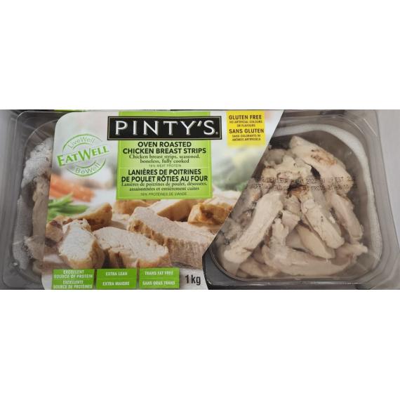 Pinty's - Lanières De Poitrine De Poulet Rôties Au Four 1 Kg