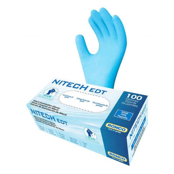 Ronco Nitech Large Examination Gloves 4 packs of 100