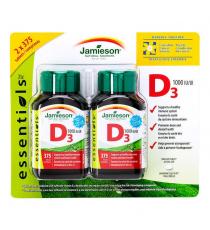 Jamieson Vitamin D3 1,000 IU 2 packs of 375 tablets