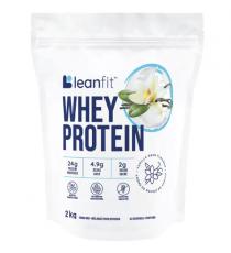 LeanFit vanilla whey protein powder 2 kg