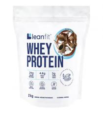 LeanFit chocolate whey protein powder 2 kg