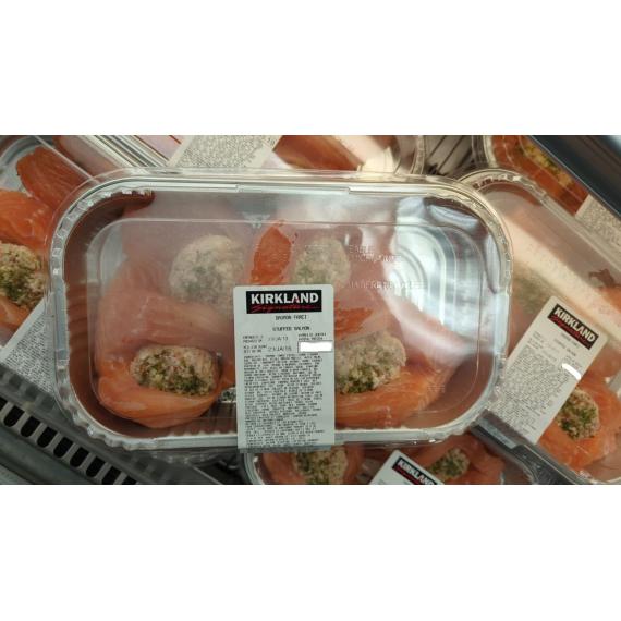 Stuffed salmon, 1 kg (+/- 50 gr)