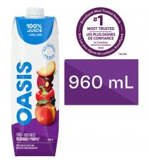 OASIS Deliciously Purple Fruit and Vegetable Juice, 960 ml