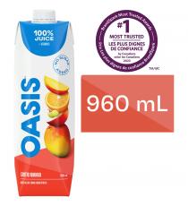 OASIS Exotic Mango Fruit Juice, 960 ml