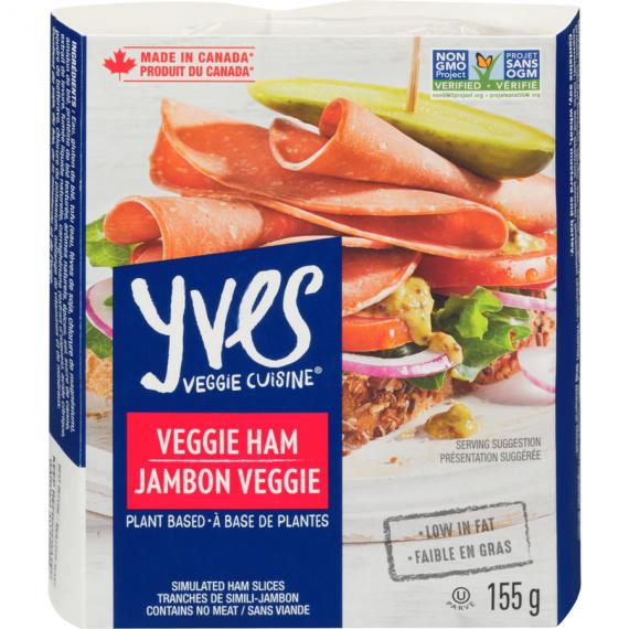 YVES - Tranches de Jambon Veggie, 155 g