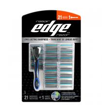 Edge razor - 21 cartridges + 1 handle