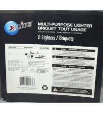 X-Lite multi-purpose lighters, pack of 8