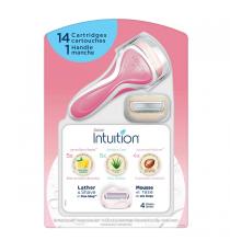 Schick Intuition razor - 14 cartridges + 1 handle