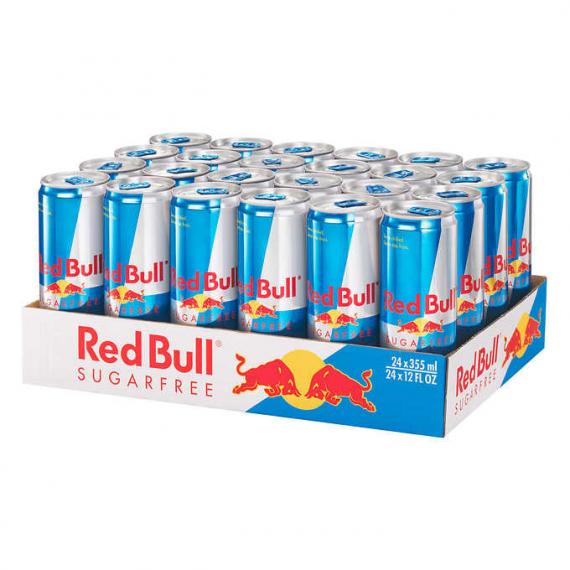 Red Bull - Boisson énergisante sans sucre 24 × 355 ml