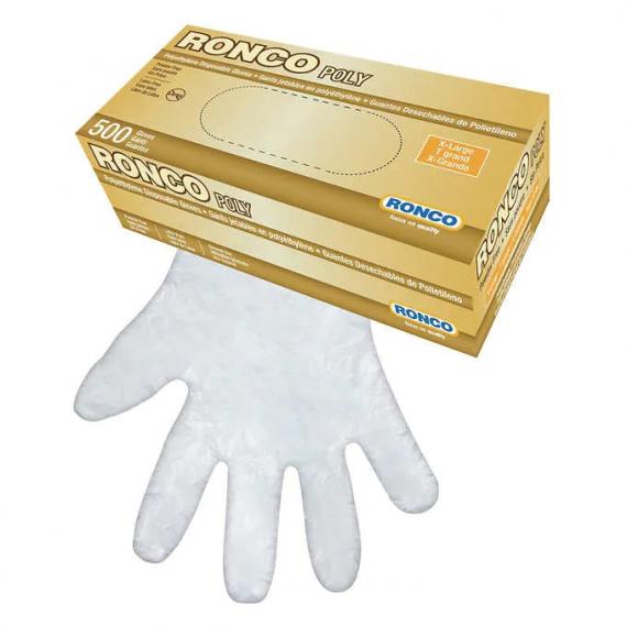 Ronco - Gants jetables en polyéthylène très grand 4 paquets de 500