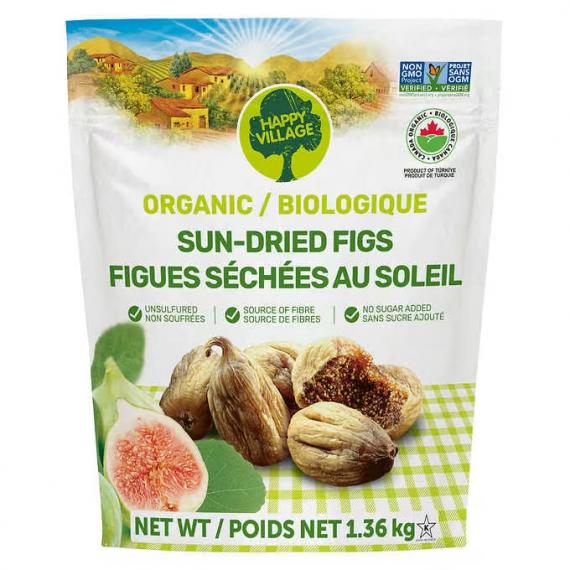 Happy Village Organic Smyrna Figs 1.13 kg