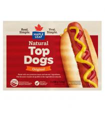 Maple Leaf Top Dogs hot dogs 2 × 900 g