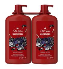 Old Spice Night Panther - nettoyant pour le corps pour hommes 2 x 887 mL