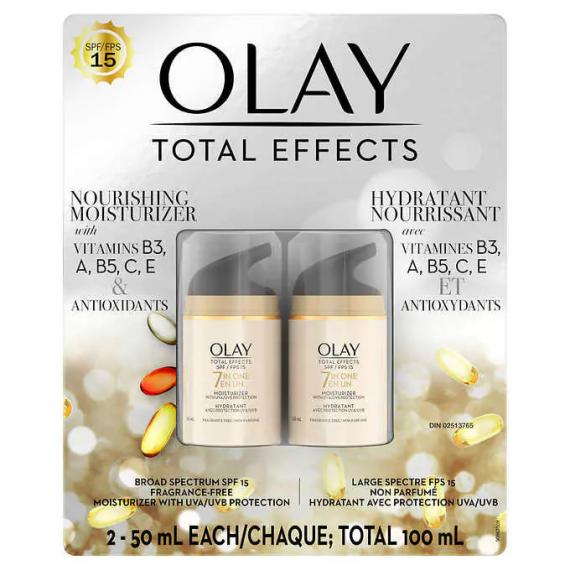 Olay Total Effects - Hydratant pour le visage, FPS 15