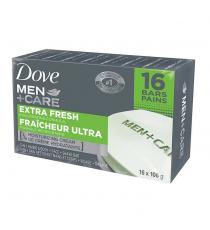 Dove Men+Care - Pain de beauté fraîcheur ultra 16 x 106 g