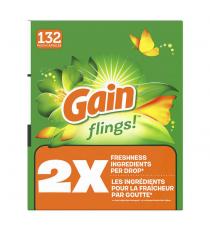 Gain Flings Pods - Détergents à lessive 132 brassées