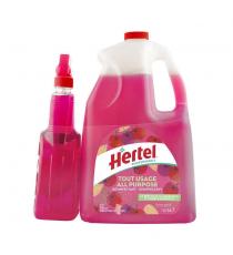 Hertel - All Purpose Cherry Almond Disinfectant Cleaner 5L Jug + 950ML Spray Bottle