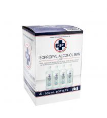 PSP - Alcool isopropylique à 99 % 4 x 500 ml