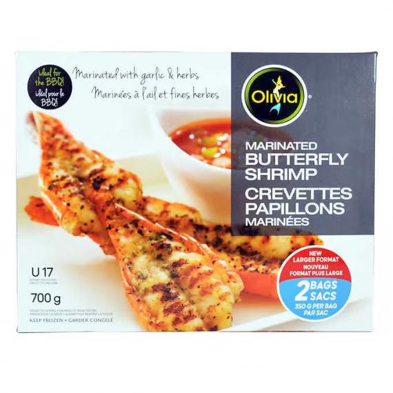 Oliva - Crevetttes papillons maringées 700 g