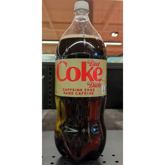COCA-COLA Coke Diète Sans Caféine 2 L