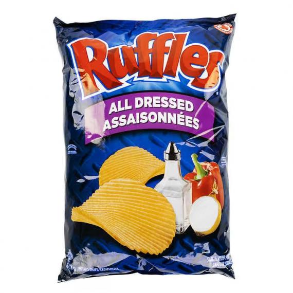 Frito Lay Ruffles All Dressed, 612 g