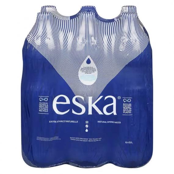 Eska Natural Spring Water 6 × 1.5 L