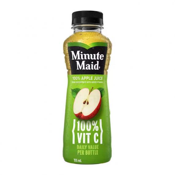 Minute Maid Apple Juice, 12 × 355 mL