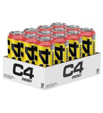 C4 Boisson Énergétique strawberry watermelon ice 12 x 473 ml