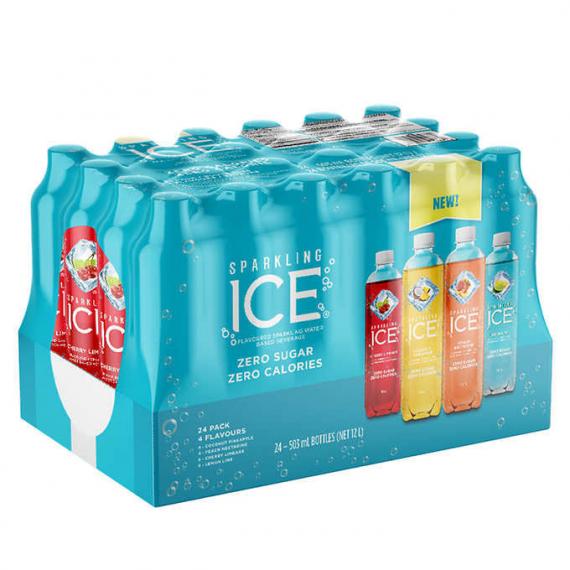 Sparkling ICE - boisson à base d'eau pétillante aromatisée 24 × 503 mL